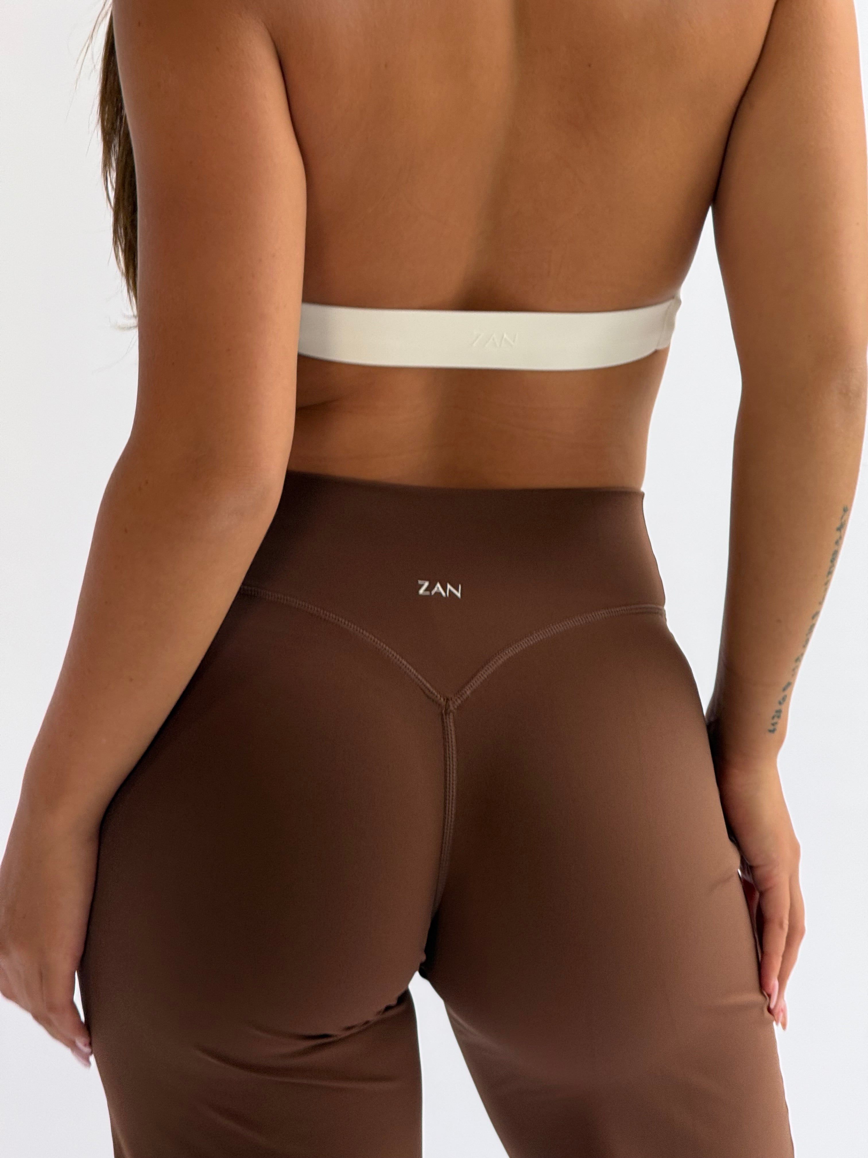 CloudSoft Straight Leg Leggings | Espresso