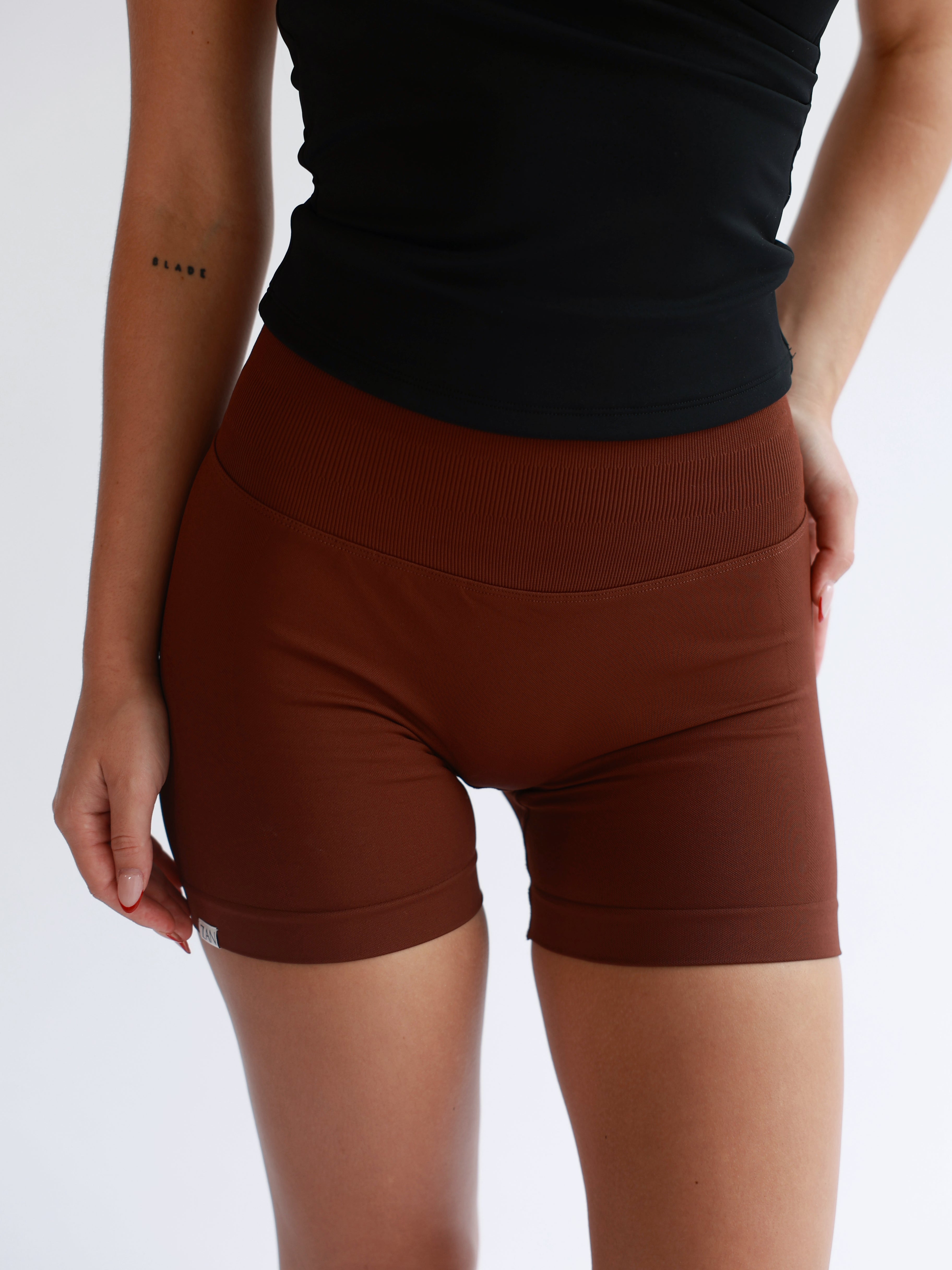 Seamless Sculpt Shorts | Mocha