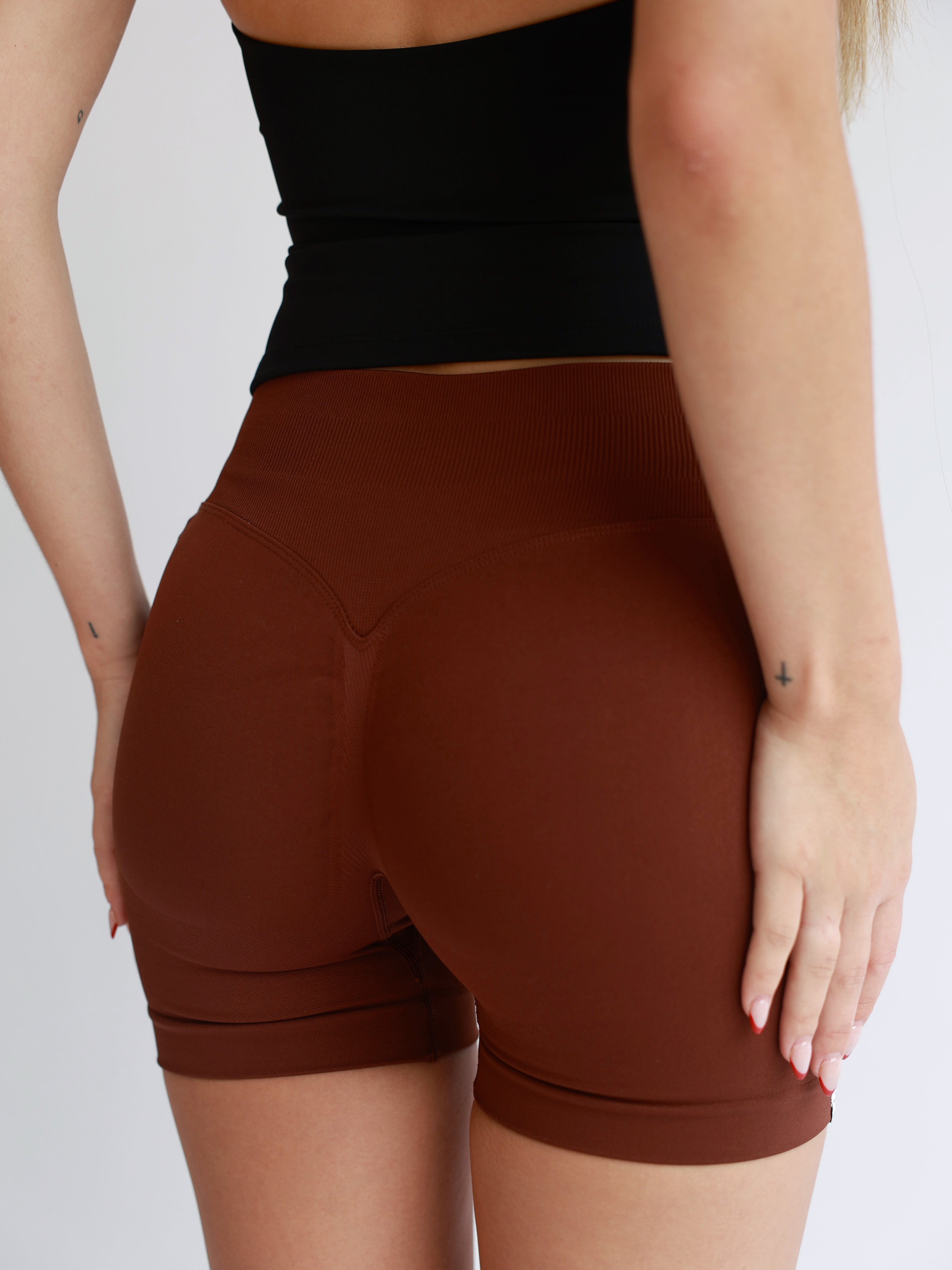 Seamless Sculpt Shorts | Mocha