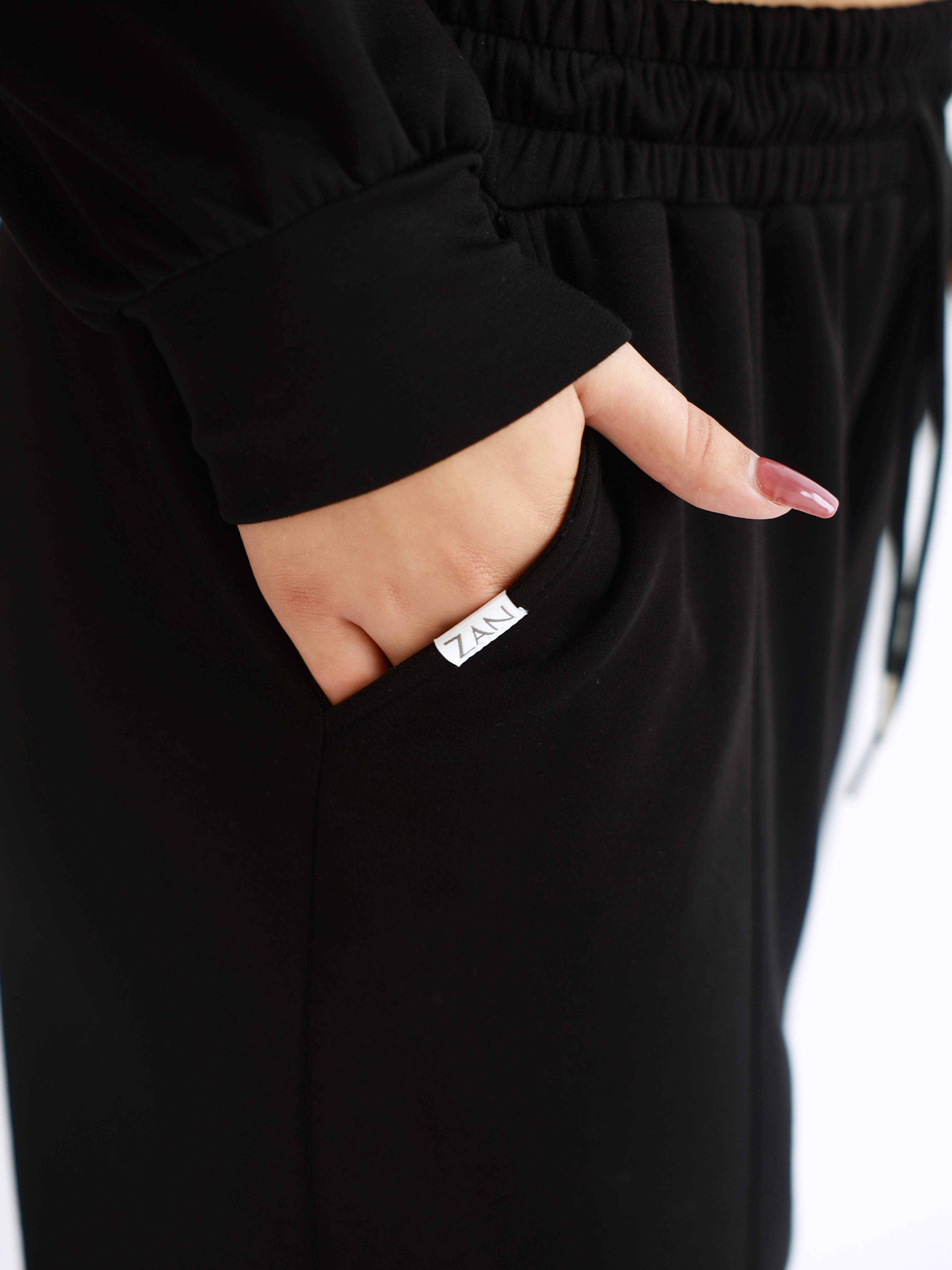 Lounge Track Pants | Black