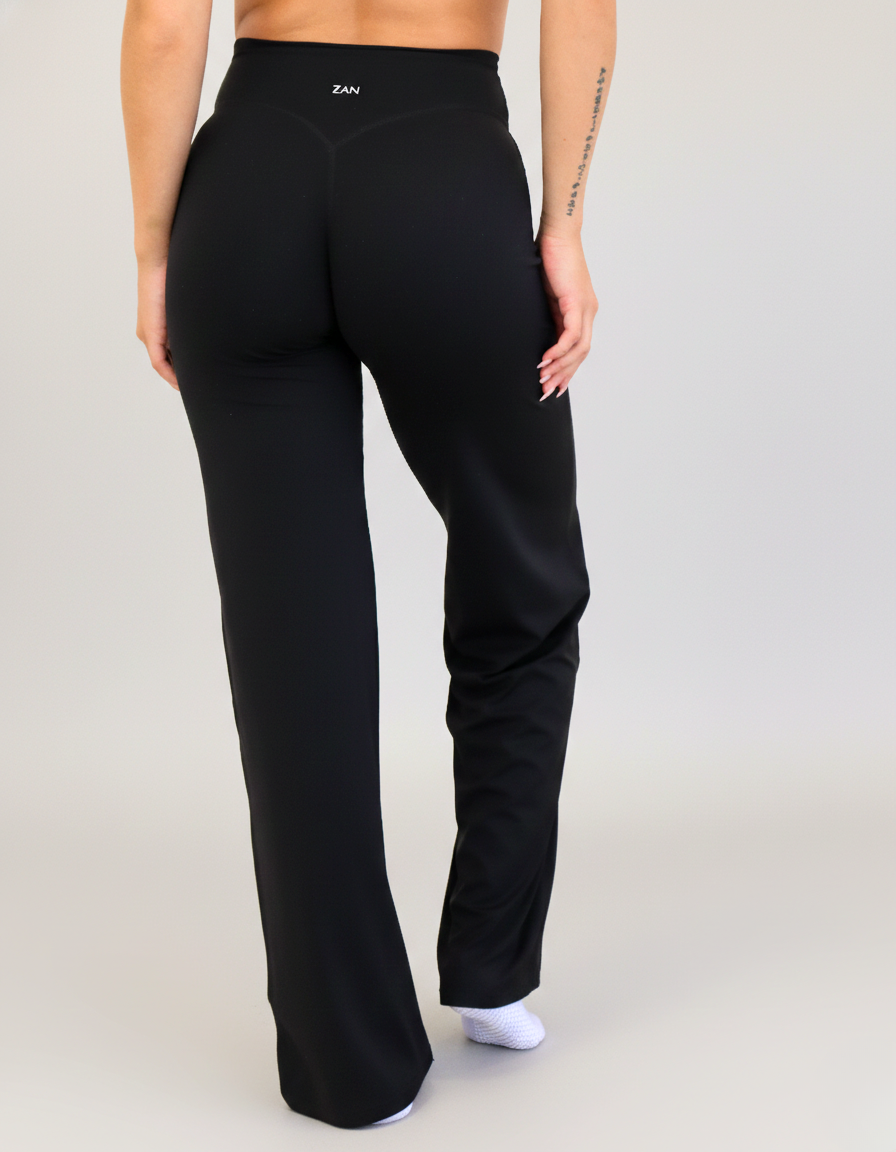 CloudSoft Straight Leg Leggings | Black