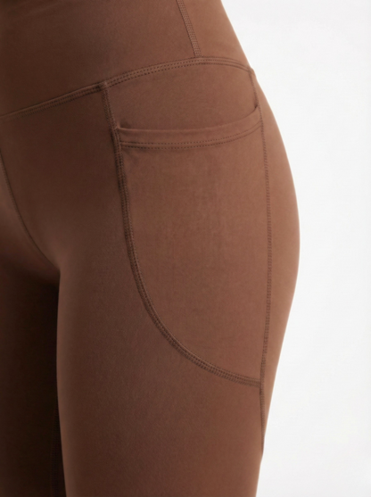 SoftContour Pocket Legging – Brown