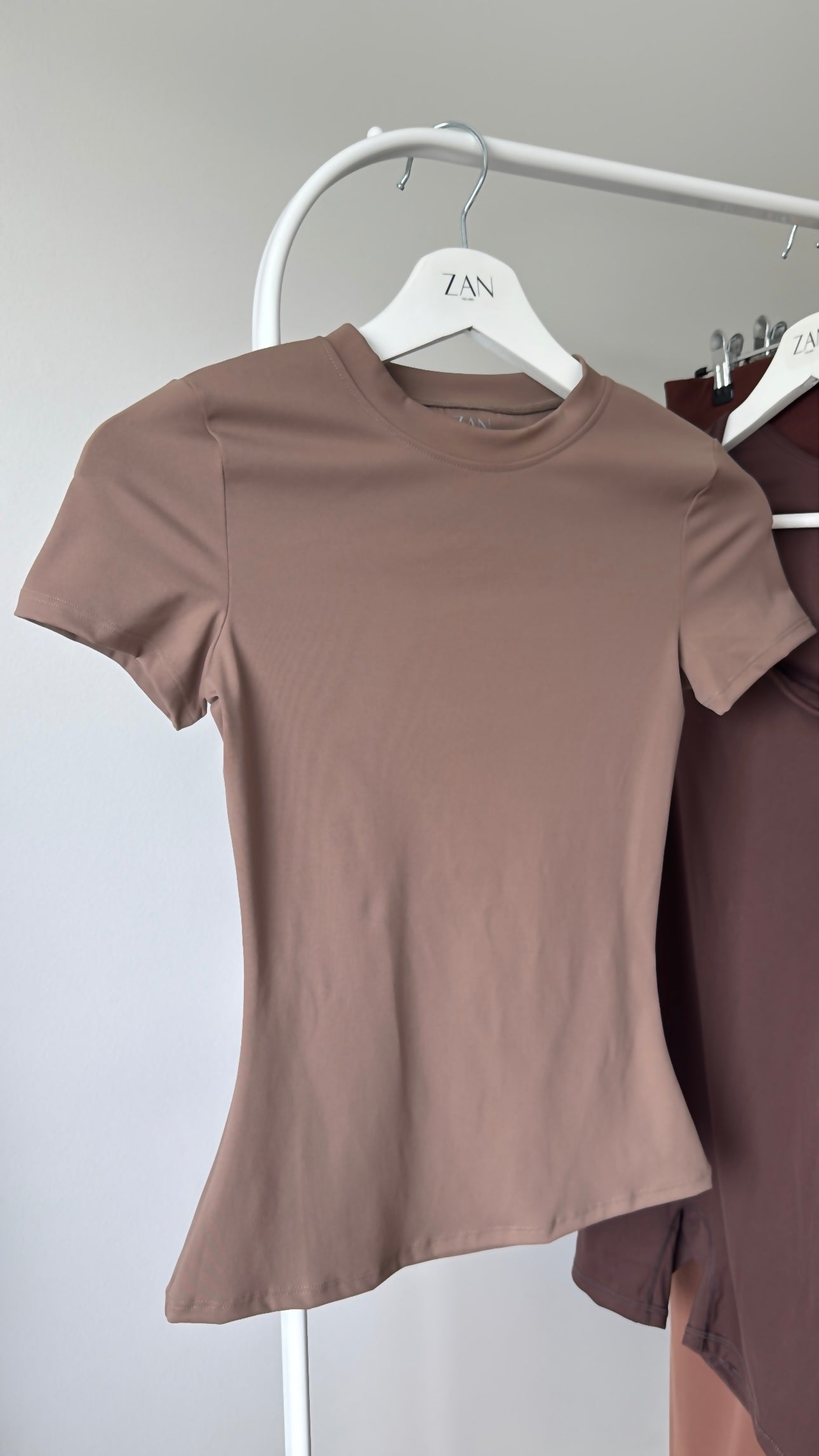 Elevate Short Sleeve Top | Nude