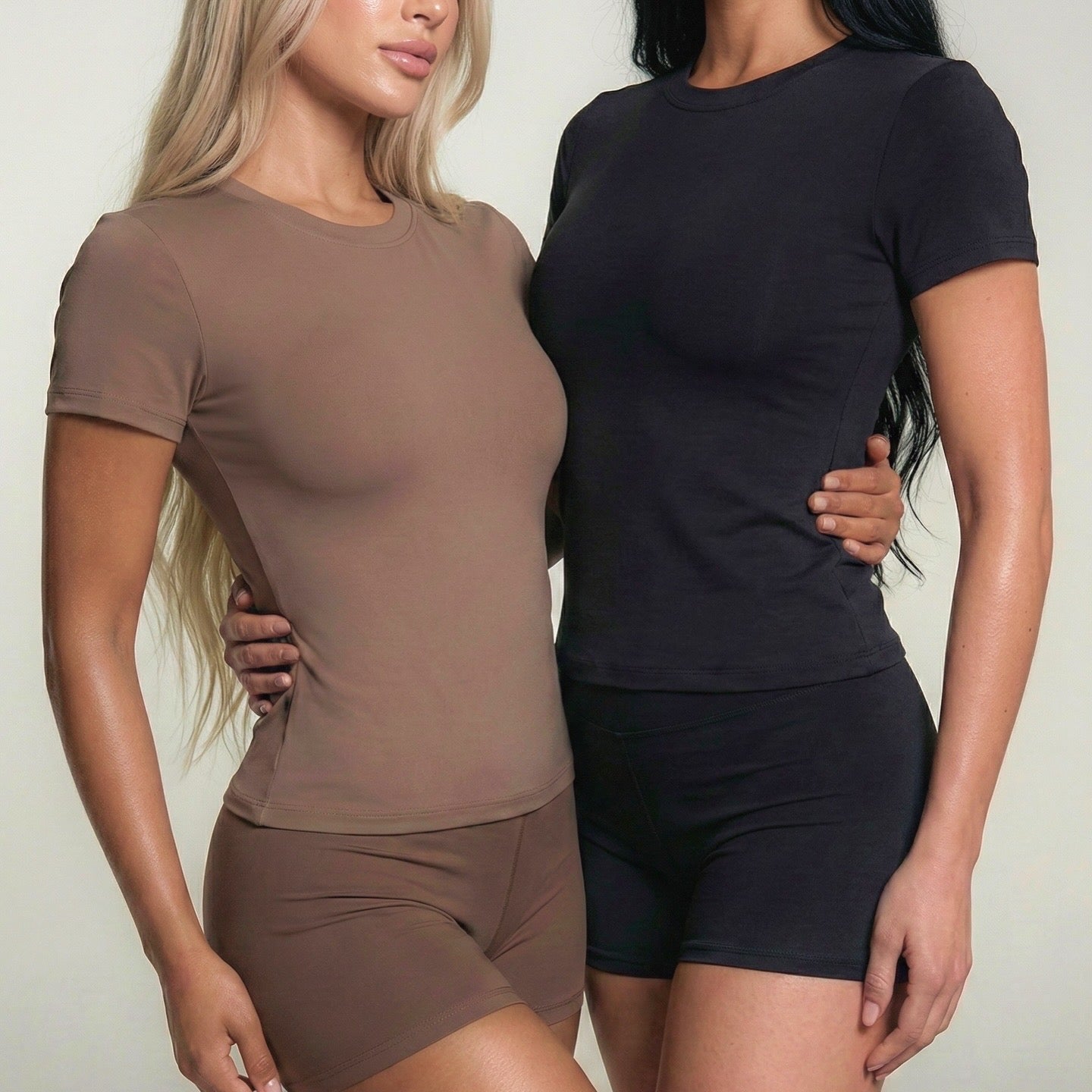 Elevate Short Sleeve Top | Nude