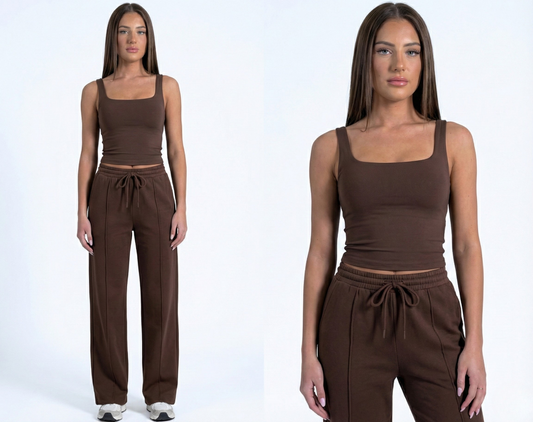 CloudLounge Track Pant – Brown