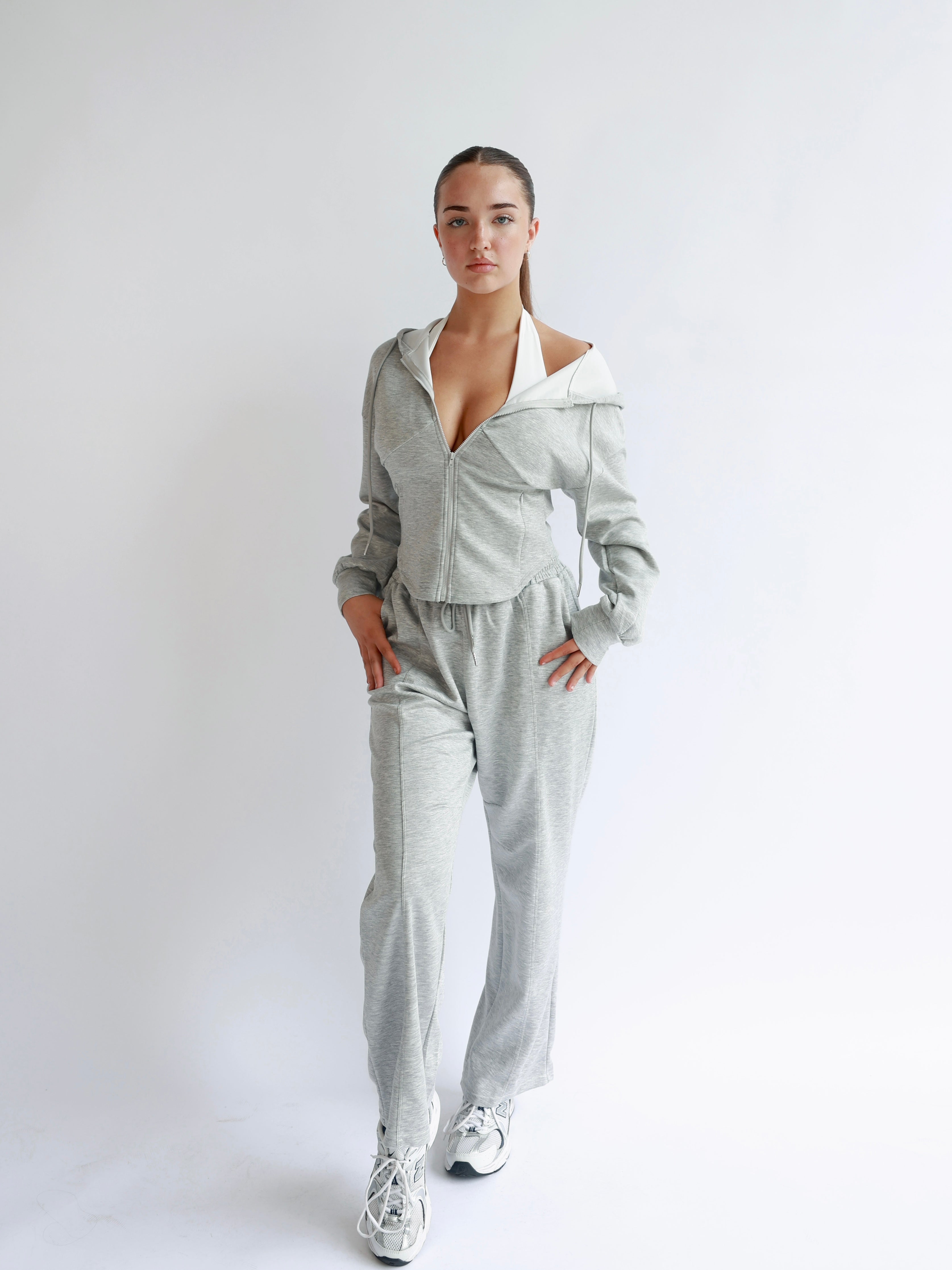 Lounge Track Pants | Gray