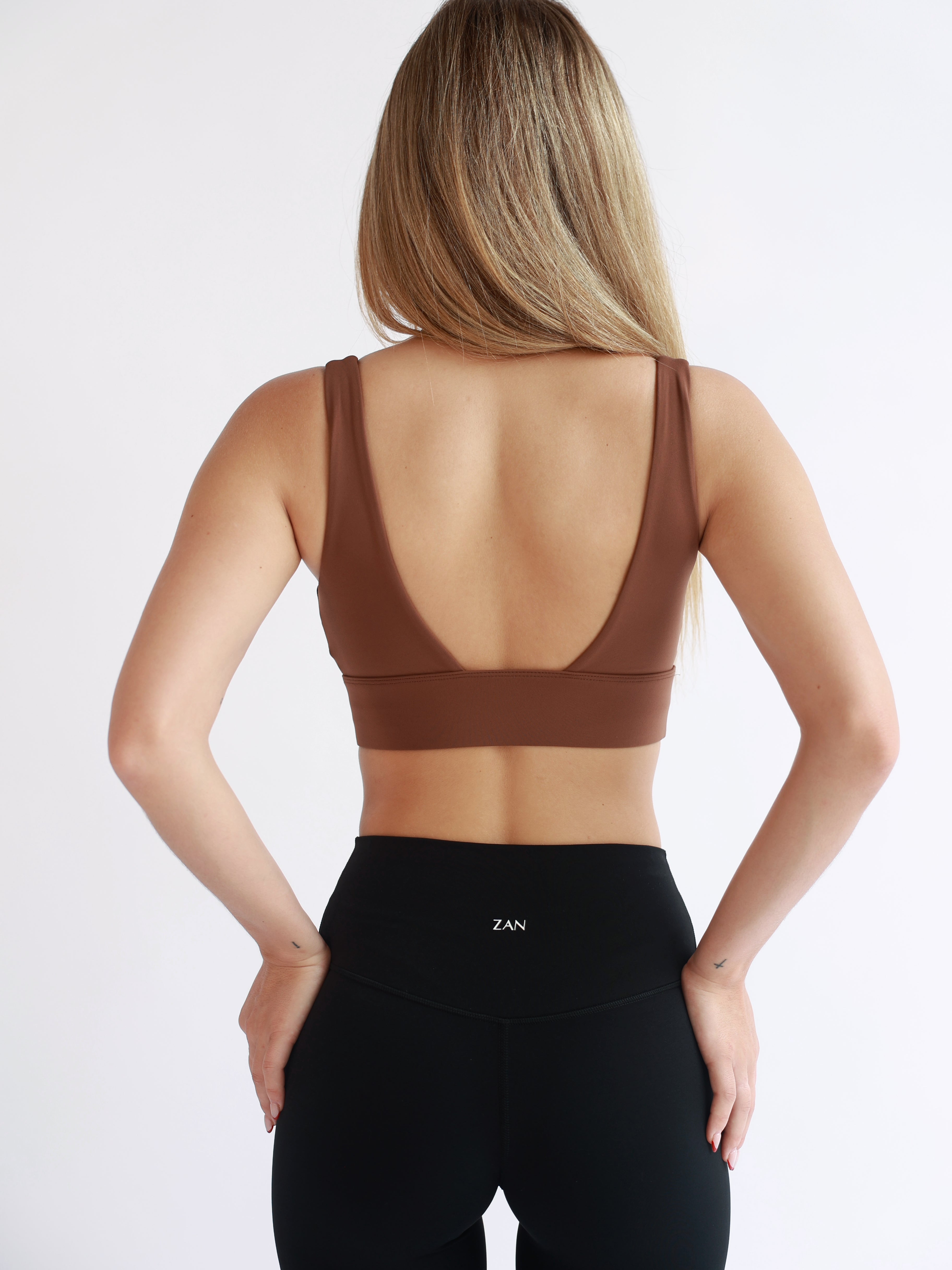 SoftContour Sports Bra | Espresso