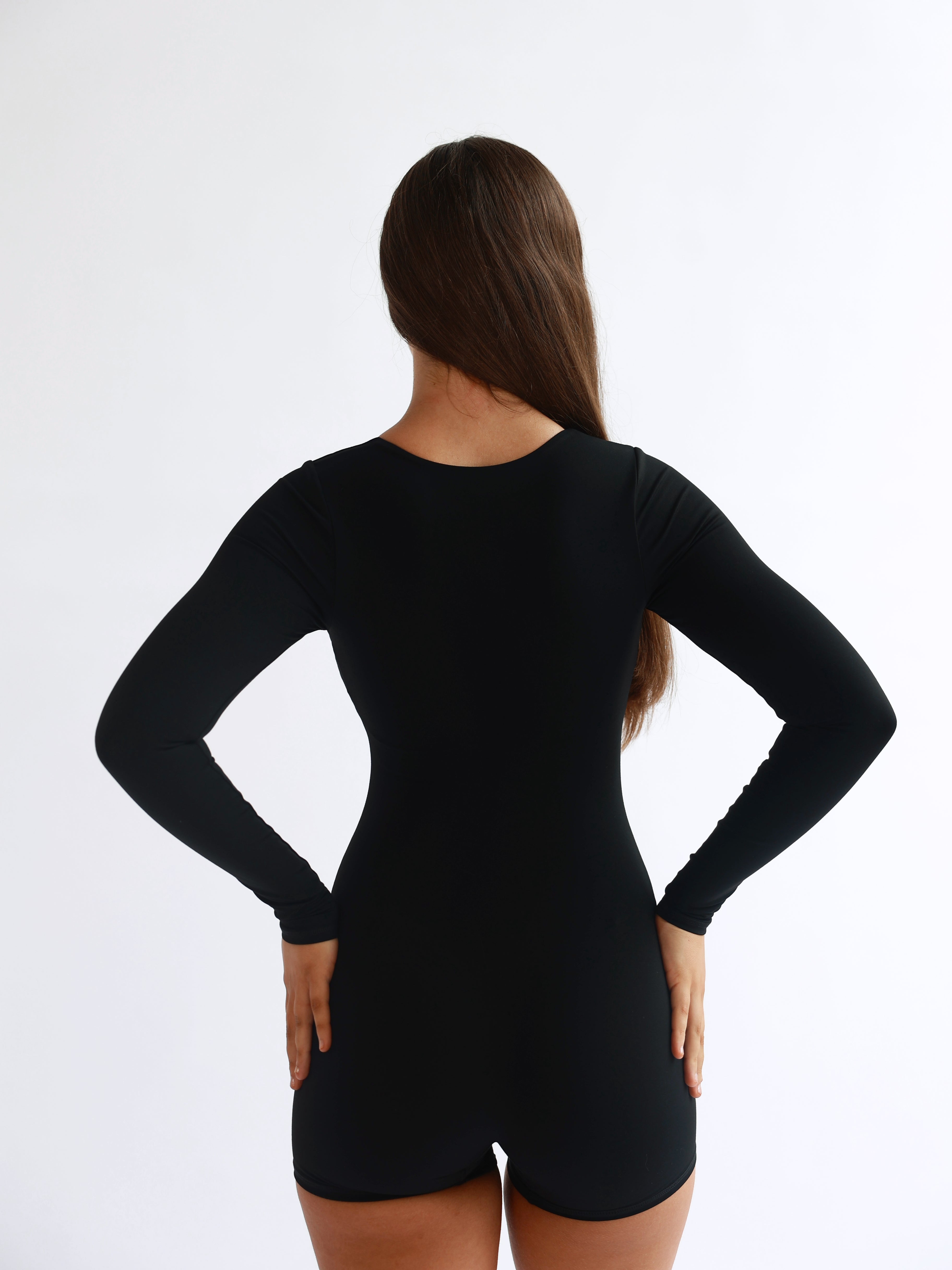 Sculpt Playsuit | Black