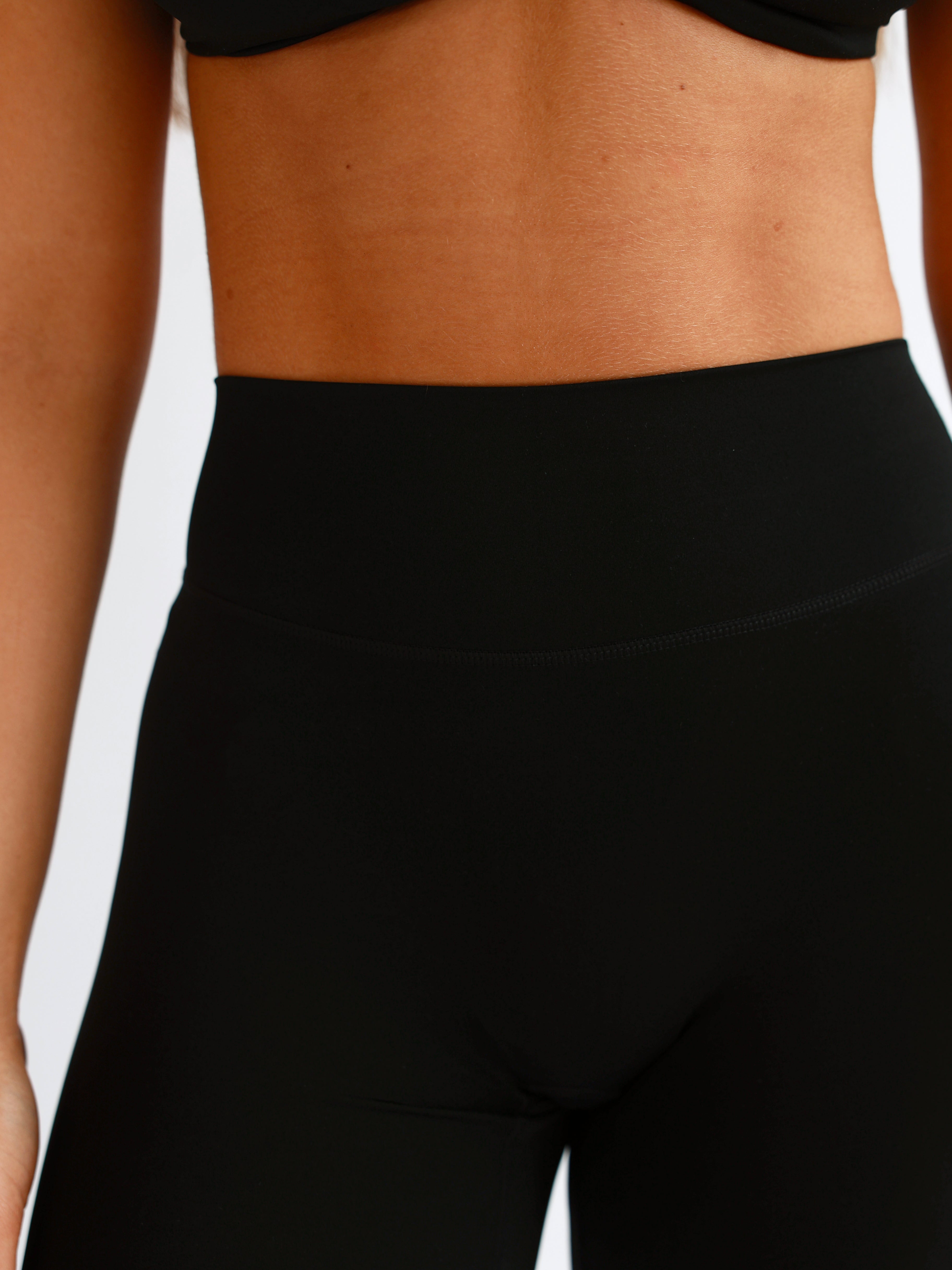 CloudSoft Straight Leg Leggings | Black