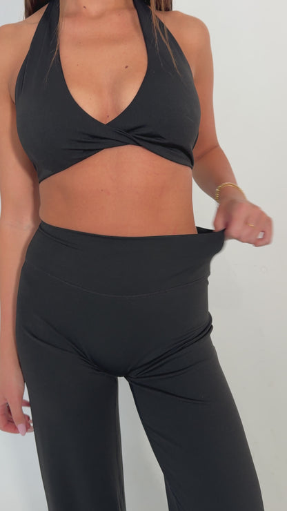 CloudSoft Straight Leg Leggings – Black