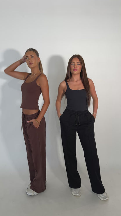 CloudLounge Track Pant – Black